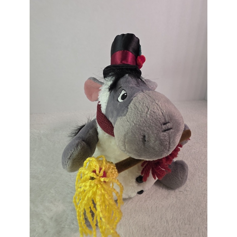 Walt Disney World 2003 Christmas 8" Eeyore Snowman With Removable Tail